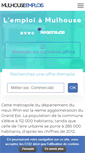 Mobile Screenshot of mulhouse-emplois.com